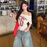 2WAY プリント半袖Tシャツ 半袖Tシャツ | Alvia | 詳細画像10