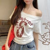 2WAY プリント半袖Tシャツ 半袖Tシャツ | Alvia | 詳細画像11