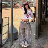 2WAY プリント半袖Tシャツ 半袖Tシャツ | Alvia | 詳細画像7