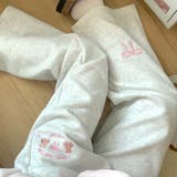 リボンフレアスウェットパンツ | Alvia | 詳細画像2 