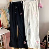 リボンフレアスウェットパンツ | Alvia | 詳細画像9 