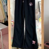 リボンフレアスウェットパンツ | Alvia | 詳細画像11 