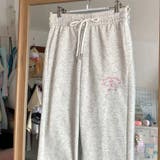 リボンフレアスウェットパンツ | Alvia | 詳細画像5 