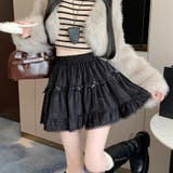 リボン付きミニスカート インナーパンツ付き | Alvia | 詳細画像11