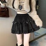 リボン付きミニスカート インナーパンツ付き | Alvia | 詳細画像12