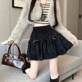 リボン付きミニスカート インナーパンツ付き | Alvia | 詳細画像13