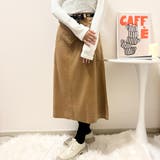 ベージュ | ロングスカート | Alvia