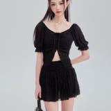 ブラック | ビキニ レディース 水着 | Alvia