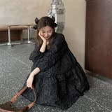 ボリュームスリーブワンピース/凹凸素材 | Alvia | 詳細画像5