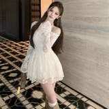 オフショルダーレースワンピース セクシー オフィス | Alvia | 詳細画像7 