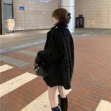 触れたくなるふわふわ感♡エコファーテーラードジャケット/コート | Alvia | 詳細画像14 