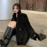 触れたくなるふわふわ感♡エコファーテーラードジャケット/コート | Alvia | 詳細画像17 