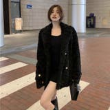 触れたくなるふわふわ感♡エコファーテーラードジャケット/コート | Alvia | 詳細画像21 