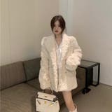 触れたくなるふわふわ感♡エコファーテーラードジャケット/コート | Alvia | 詳細画像9 