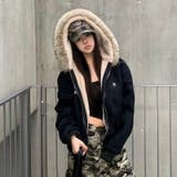 裏ファー付きブルゾン | Alvia | 詳細画像1