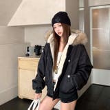 裏ファー付きブルゾン | Alvia | 詳細画像6