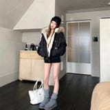 裏ファー付きブルゾン | Alvia | 詳細画像9