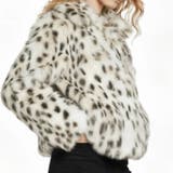 ヒョウ柄ファーコート | Alvia | 詳細画像5 