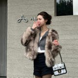 フェイクファーショートジャケット | Alvia | 詳細画像15 