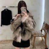 フェイクファーショートジャケット | Alvia | 詳細画像17 