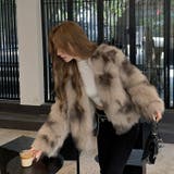 フェイクファーショートジャケット | Alvia | 詳細画像5 