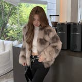 フェイクファーショートジャケット | Alvia | 詳細画像9 