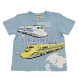 Bブルー | JR新幹線 半袖Tシャツ 子供服 | chil2