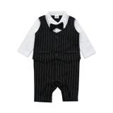 Bピンストライプ/ブラック | フォーマル カバーオール ベビー服 | chil2