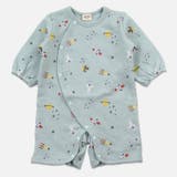 C宇宙/ミント | 子供服 カバーオール ロンパース | chil2