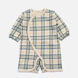 Dタータンチェック/ブルー | 子供服 長袖 カバーオール | chil2
