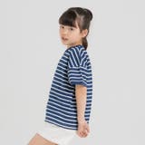 Aネイビー | 子供服 ボーダー 半袖 | chil2