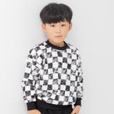 Aフラッグチェック/ブラック | トレーナー キッズ 子供服 | chil2
