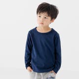 ネイビー | キッズ Tシャツ 長袖 | chil2