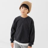 ブラック | キッズ トレーナー 無地 | chil2