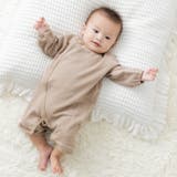 ベージュ | 長袖 ロンパース カバーオール | chil2