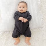 チャコール | 長袖 ロンパース カバーオール | chil2