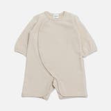 クリーム | 長袖 ロンパース カバーオール | chil2
