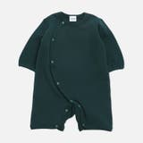 グリーン | 長袖 ロンパース カバーオール | chil2