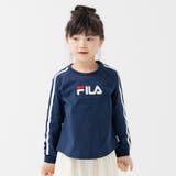 I袖ライン/ネイビー | フィラ 長袖 ロンT | chil2