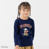 ネイビー | ミッキーマウス 長袖 Tシャツ | chil2