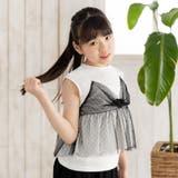 ブラック | キッズ ノースリーブ Tシャツ | chil2