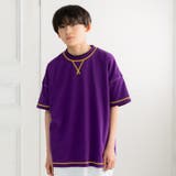 パープル | キッズ 半袖 Tシャツ | chil2