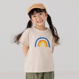 Iにじ/クリーム | キッズ 半袖 Tシャツ | chil2