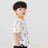 A恐竜/ホワイト | キッズ 半袖 Tシャツ | chil2