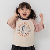 Iドーナツ×スモークピンク | キッズ 半袖 Tシャツ | chil2