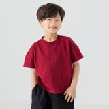 ワインレッド | キッズ 半袖 Tシャツ | chil2