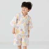 B古典ドット | キッズ 甚平セット 子供服 | chil2