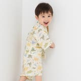 E恐竜 | キッズ 甚平セット 子供服 | chil2