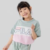 H切替/ミント | キッズ フィラ 半袖 | chil2