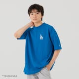 ブルー | Tシャツ 半袖 MLB | chil2